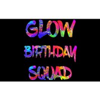 Glow Birthday Squad Glow Party 80s Group Party Team Bumper Sticker