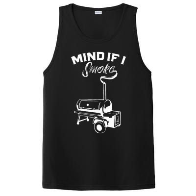 Grilling Bbq Smoker Food Lover Grill Mind If I Smoke Gift PosiCharge Competitor Tank