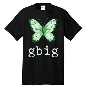 GBig Butterfly Sorority Reveal Big Little for Lil Sister Tall T-Shirt