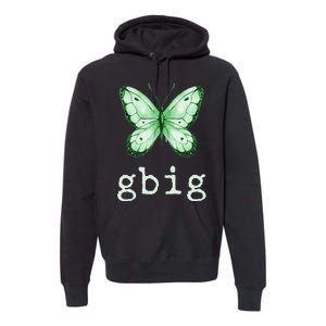 GBig Butterfly Sorority Reveal Big Little for Lil Sister Premium Hoodie