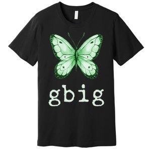 GBig Butterfly Sorority Reveal Big Little for Lil Sister Premium T-Shirt