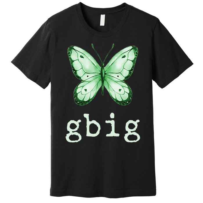 GBig Butterfly Sorority Reveal Big Little for Lil Sister Premium T-Shirt