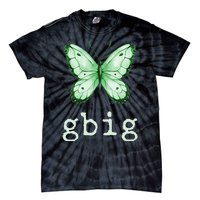 GBig Butterfly Sorority Reveal Big Little for Lil Sister Tie-Dye T-Shirt