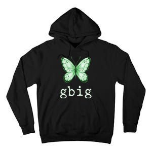 GBig Butterfly Sorority Reveal Big Little for Lil Sister Tall Hoodie