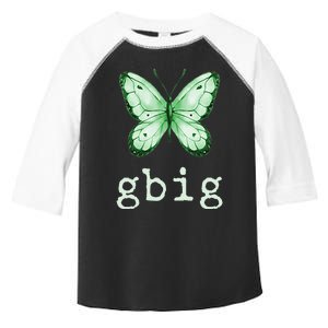 GBig Butterfly Sorority Reveal Big Little for Lil Sister Toddler Fine Jersey T-Shirt