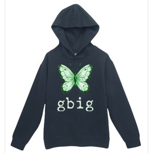 GBig Butterfly Sorority Reveal Big Little for Lil Sister Urban Pullover Hoodie