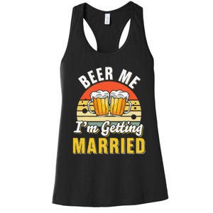 Groom Bachelor Supplies Party Wedding Women's Racerback Tank