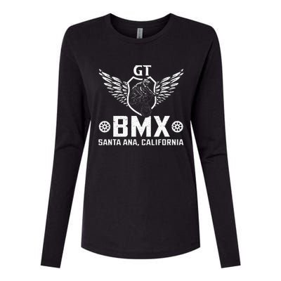 Gt Bmx Santa Ana California Womens Cotton Relaxed Long Sleeve T-Shirt