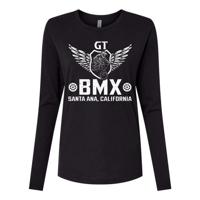 Gt Bmx Santa Ana California Womens Cotton Relaxed Long Sleeve T-Shirt