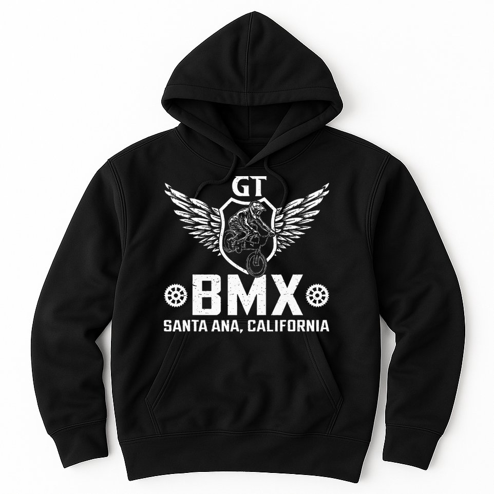 Gt Bmx Santa Ana California Hoodie