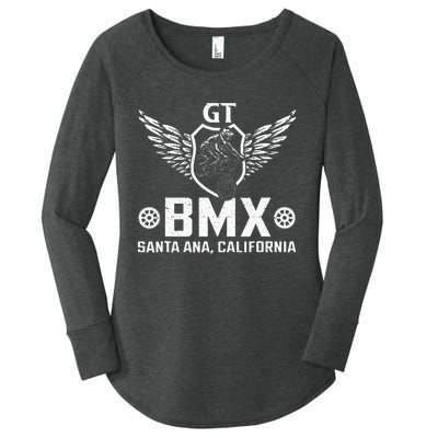 Gt Bmx Santa Ana California Women's Perfect Tri Tunic Long Sleeve Shirt