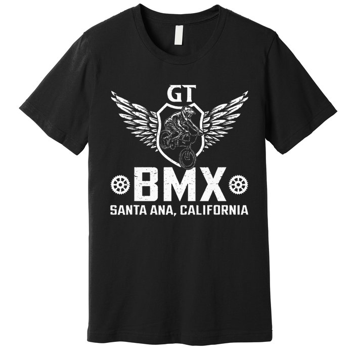 Gt Bmx Santa Ana California Premium T-Shirt