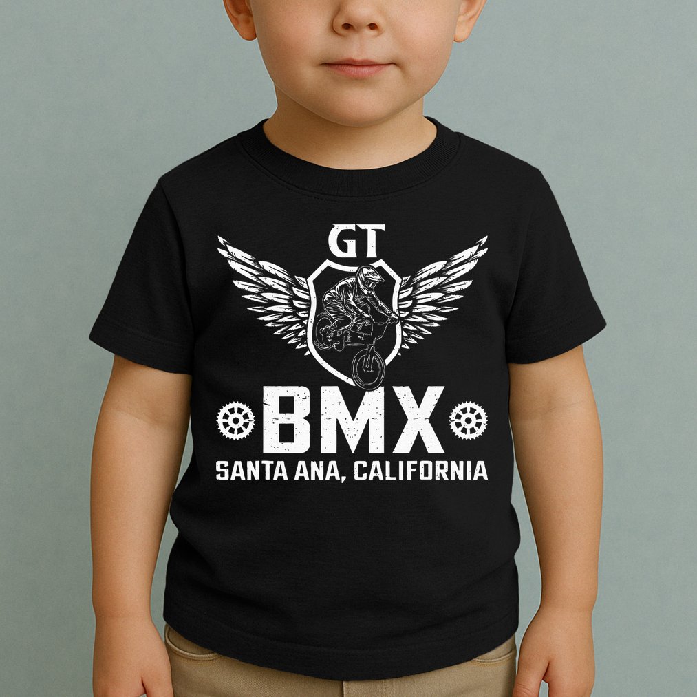 Gt Bmx Santa Ana California Toddler T-Shirt