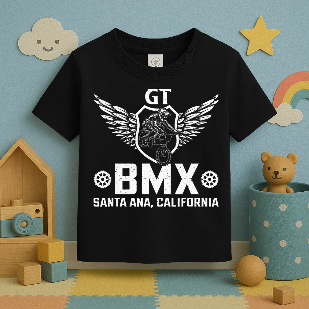 Gt Bmx Santa Ana California Toddler T-Shirt