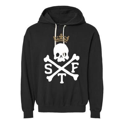 Glenn Beck Stf Skull & Bones Garment-Dyed Fleece Hoodie
