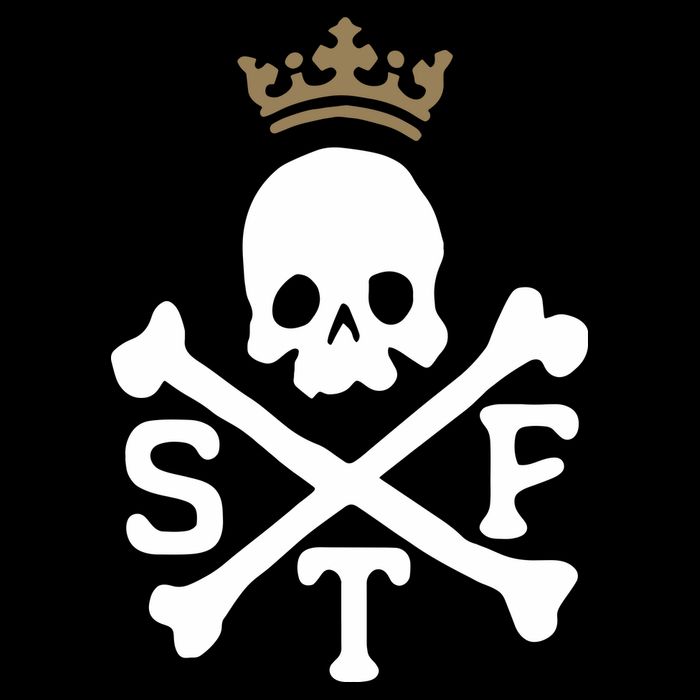 Glenn Beck Stf Skull & Bones 7-Panel Snapback Hat