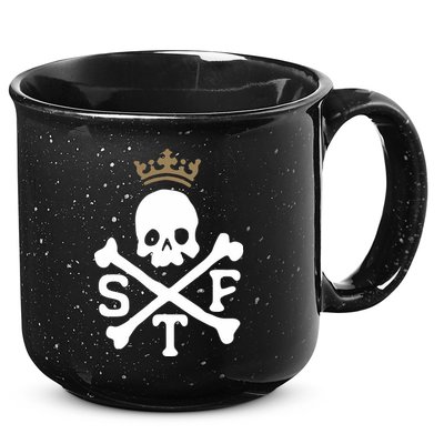 Glenn Beck Stf Skull & Bones 15oz Campfire Ceramic Mug