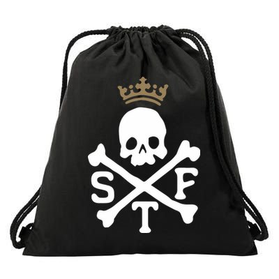 Glenn Beck Stf Skull & Bones Drawstring Bag