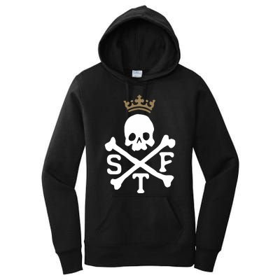 Glenn Beck Stf Skull & Bones Women's Pullover Hoodie