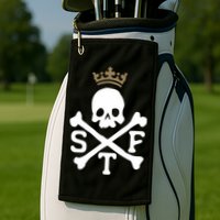 Glenn Beck Stf Skull & Bones Golf Towel