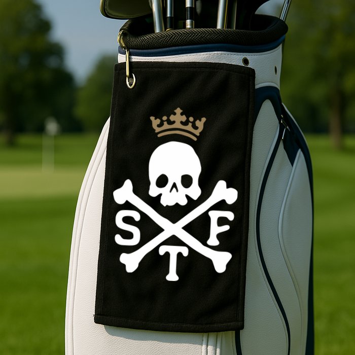 Glenn Beck Stf Skull & Bones Golf Towel