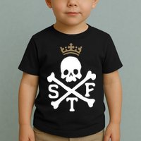 Glenn Beck Stf Skull & Bones Toddler T-Shirt