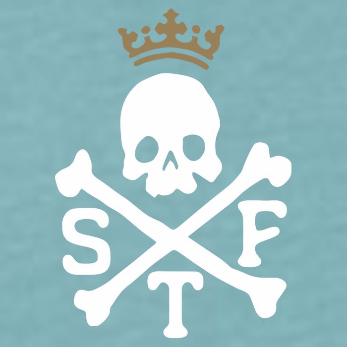 Glenn Beck Stf Skull & Bones Sueded Cloud Jersey T-Shirt