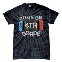 Gamer Back To School Funny Game On 4th Grade Tie-Dye T-Shirt