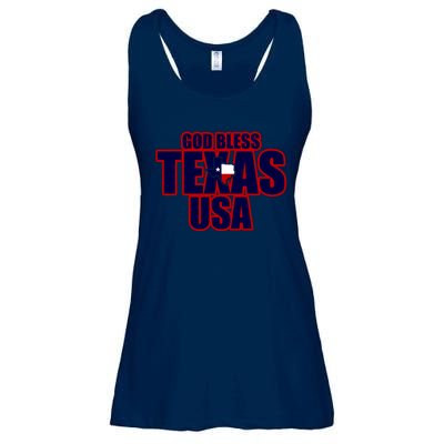 God Bless Texas Ladies Essential Flowy Tank