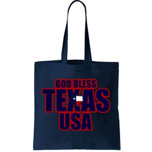 God Bless Texas Tote Bag