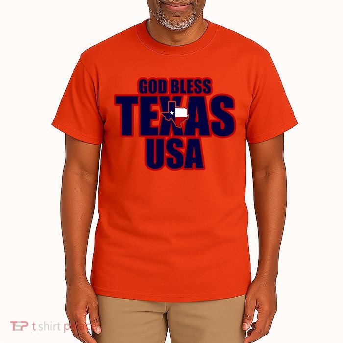 God Bless Texas Tall T-Shirt