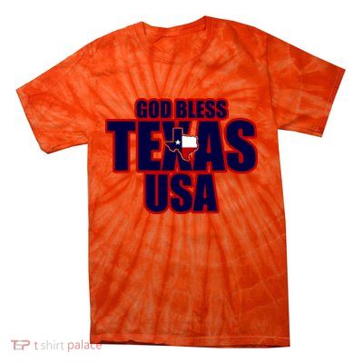God Bless Texas Tie-Dye T-Shirt