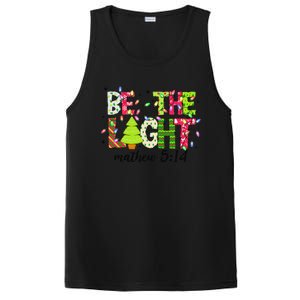 Groovy Be The Xmas Light Matthew 5 14 Jesus Christmas Lights PosiCharge Competitor Tank