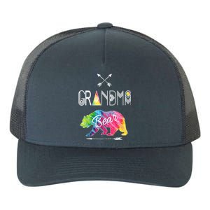 Grandma Bear Tie Dye Matching Family Vacation And Camping Great Gift Yupoong Adult 5-Panel Trucker Hat