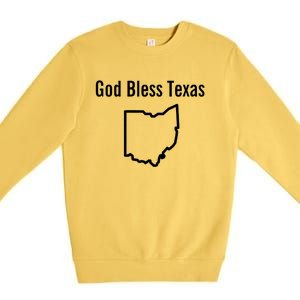 God Bless Texas Ohio Premium Crewneck Sweatshirt