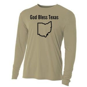 God Bless Texas Ohio Cooling Performance Long Sleeve Crew