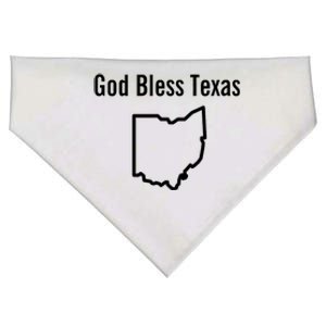 God Bless Texas Ohio USA-Made Doggie Bandana