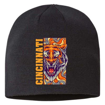 Growling Bengal Tiger Sustainable Beanie