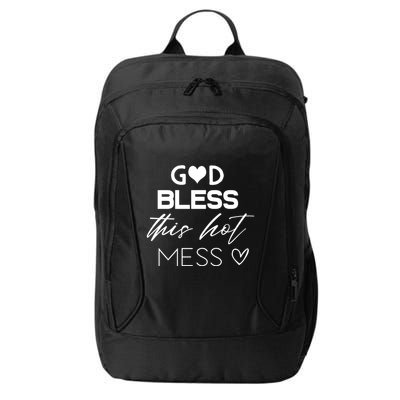 God Bless This Hot Mess City Backpack