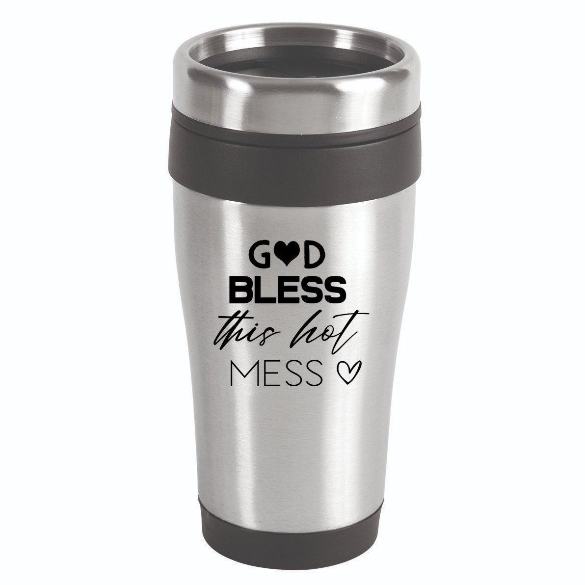 God Bless This Hot Mess 16oz Travel Tumbler