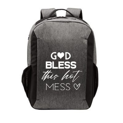 God Bless This Hot Mess Vector Backpack