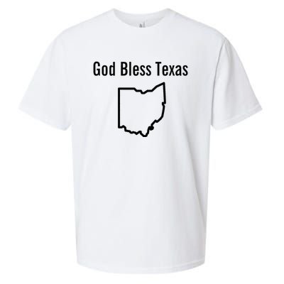 God Bless Texas Ohio Sueded Cloud Jersey T-Shirt