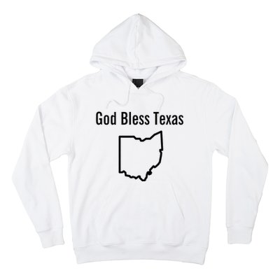 God Bless Texas Ohio Hoodie