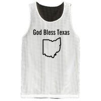 God Bless Texas Ohio Mesh Reversible Basketball Jersey Tank