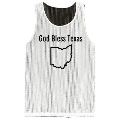 God Bless Texas Ohio Mesh Reversible Basketball Jersey Tank