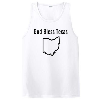 God Bless Texas Ohio PosiCharge Competitor Tank