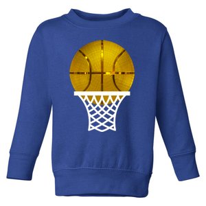 Gold Basketball Trophy Mvp Graphic Tee Cool Gift Toddler Sweatshirt