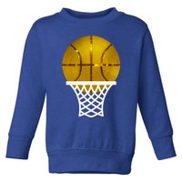 Gold Basketball Trophy Mvp Graphic Tee Cool Gift Toddler Sweatshirt