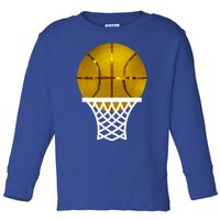 Gold Basketball Trophy Mvp Graphic Tee Cool Gift Toddler Long Sleeve Shirt