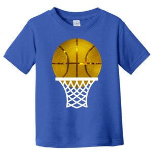 Gold Basketball Trophy Mvp Graphic Tee Cool Gift Toddler T-Shirt